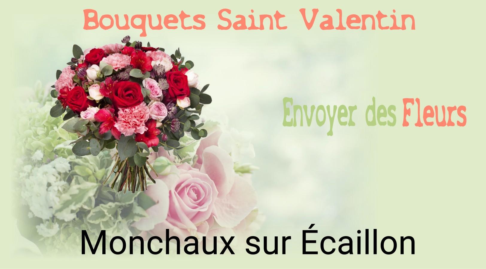 Roses de Saint-Valentin livrées à Monchaux-sur-Écaillon